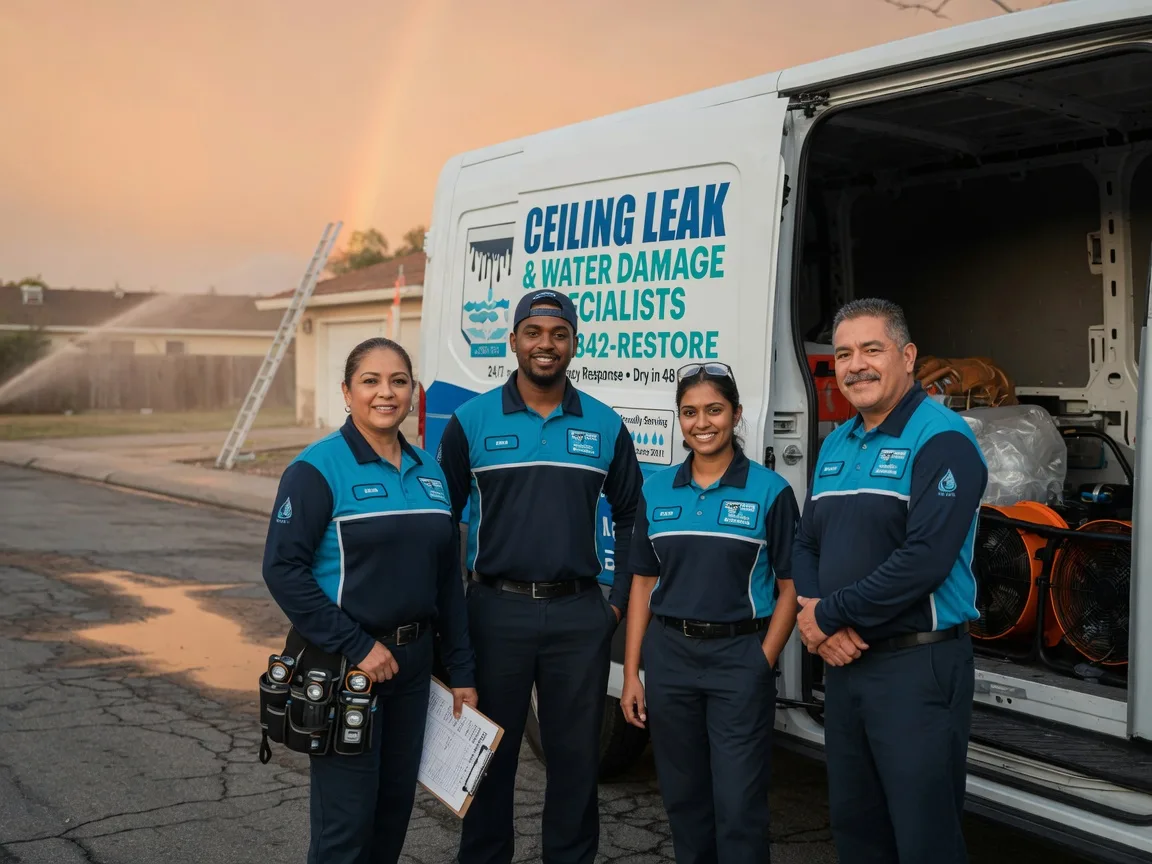 Ceiling Leak Cleanup company in Randlett, OK