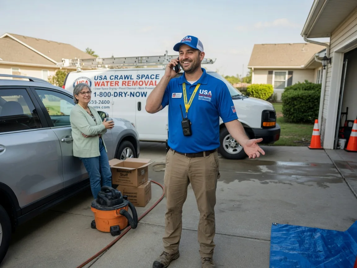 Crawl Space Water Removal Randlett, OK FAQs